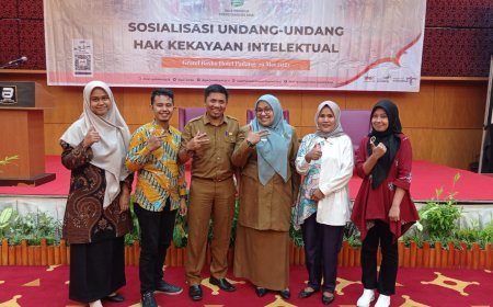 Cendekia Muslim Hadiri Sosialisasi UU Hak Kekayaan Intelektual