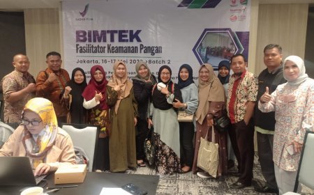 Fasda BPOM YPCM Hadiri Bimtek Fasilitator Pangan di Jakarta