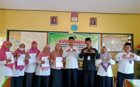 HCCM Ikut Berpartisipasi Halalkan Kantin Madrasah