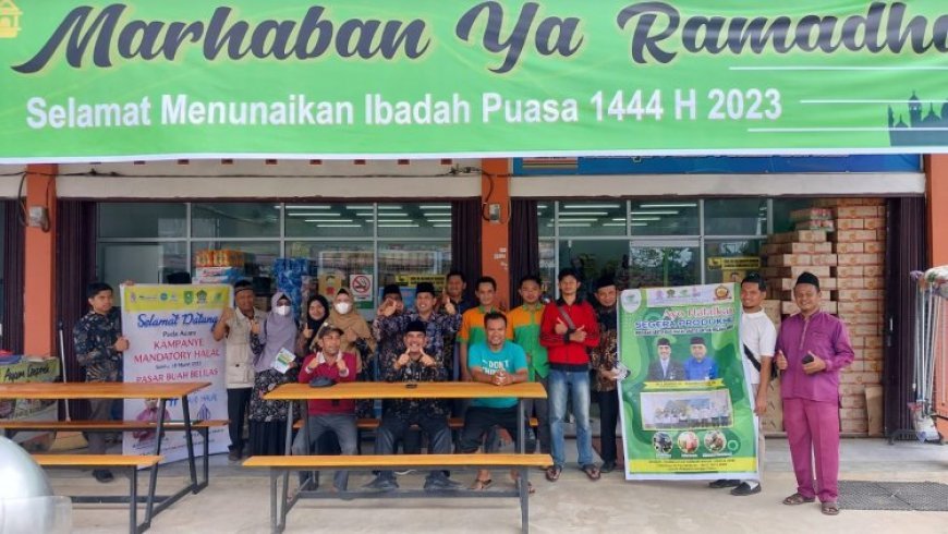 Kampanye Mandatory Halal sekaligus Sosialisasi SEHATI di Kabupaten Indragiri Hulu Riau