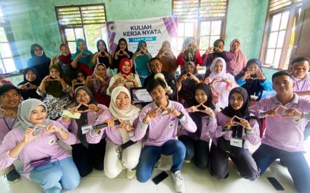 PERDANA!!! Mahasiswa KKN UNRIKA Kolaborasi dengan HCCM Kepri Untuk Program SEHATI