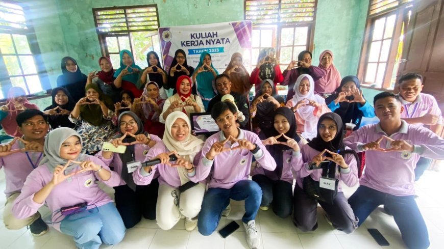 PERDANA!!! Mahasiswa KKN UNRIKA Kolaborasi dengan HCCM Kepri Untuk Program SEHATI