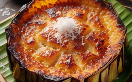 Cara Membuat Kue Bingka Bakar yang Lezat