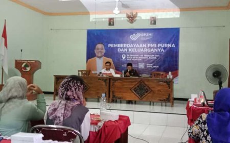 Imam Sujari Pendamping Halal Center Cendekia Muslim, Berbagi Keterampilan dalam Pelatihan Olahan Makanan Kekinian di BP2MI