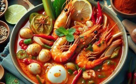 Tom Yum Homemade yang Pedas Nikmat: Kelezatan Thailand di Dapur Anda