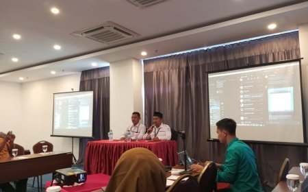 Halal Center Cendekia Muslim Ikuti Rapat Koordinasi di Hotel Fave Kota Padang Sumatera Barat.