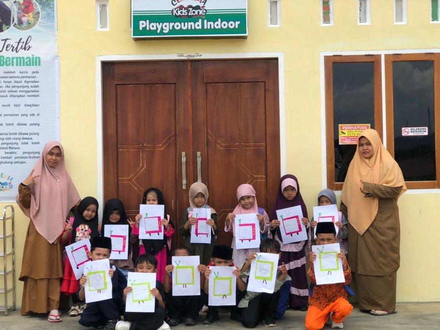 Kreativitas Tak Terbatas: Membuat Televisi dari Kertas Origami di TK Akhlak Cendekia Muslim