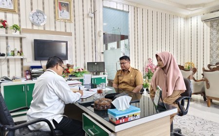 Koordinasi Kegiatan AKSI Cendekia dengan Dinas Pendidikan dan Kebudayaan serta Kementerian Agama Kabupaten Sijunjung