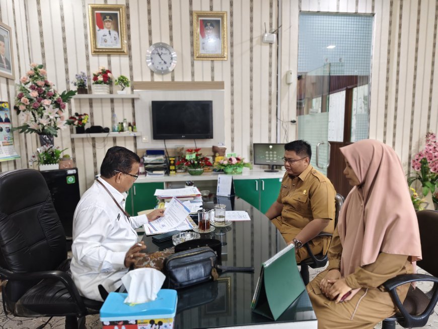 Koordinasi Kegiatan AKSI Cendekia dengan Dinas Pendidikan dan Kebudayaan serta Kementerian Agama Kabupaten Sijunjung