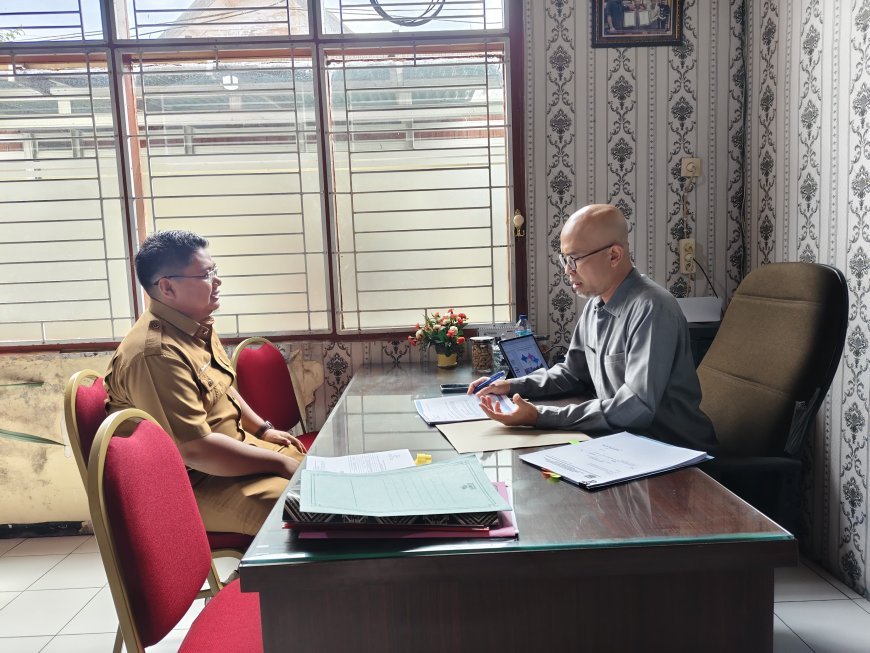 Koordinasi Kegiatan AKSI Cendekia dengan Dinas Pendidikan dan Kebudayaan serta Kementerian Agama Kabupaten Sijunjung