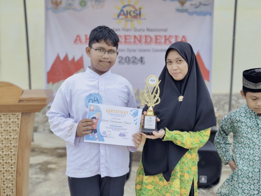 Keceriaan dan Prestasi Menghiasi AKSI CENDEKIA 2024 di Sijunjung: Para Juara di Setiap Lomba