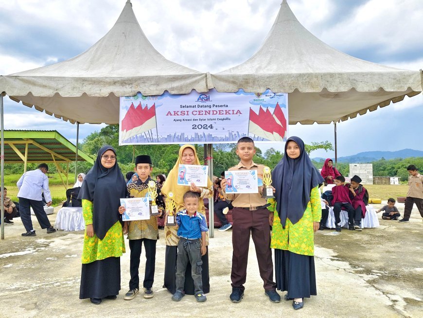 Keceriaan dan Prestasi Menghiasi AKSI CENDEKIA 2024 di Sijunjung: Para Juara di Setiap Lomba