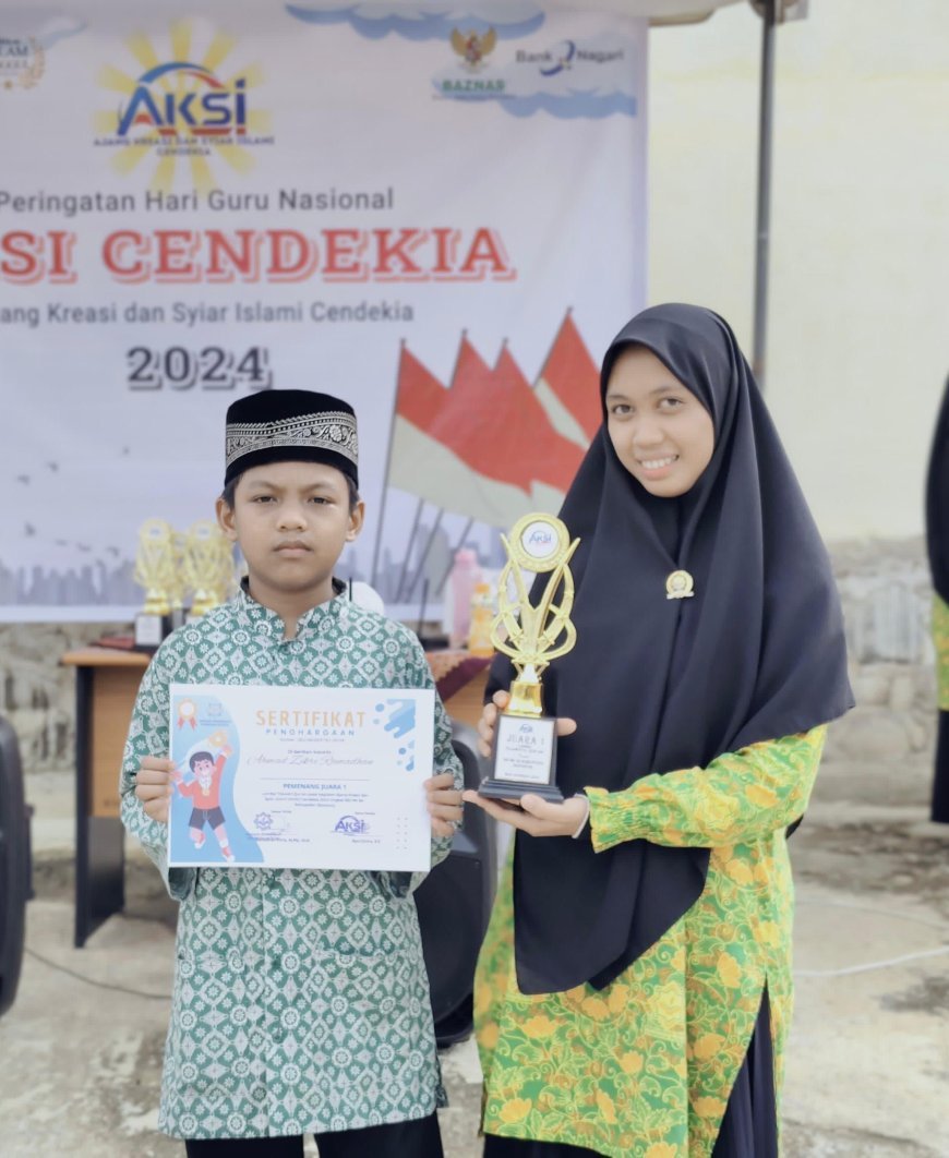 Keceriaan dan Prestasi Menghiasi AKSI CENDEKIA 2024 di Sijunjung: Para Juara di Setiap Lomba