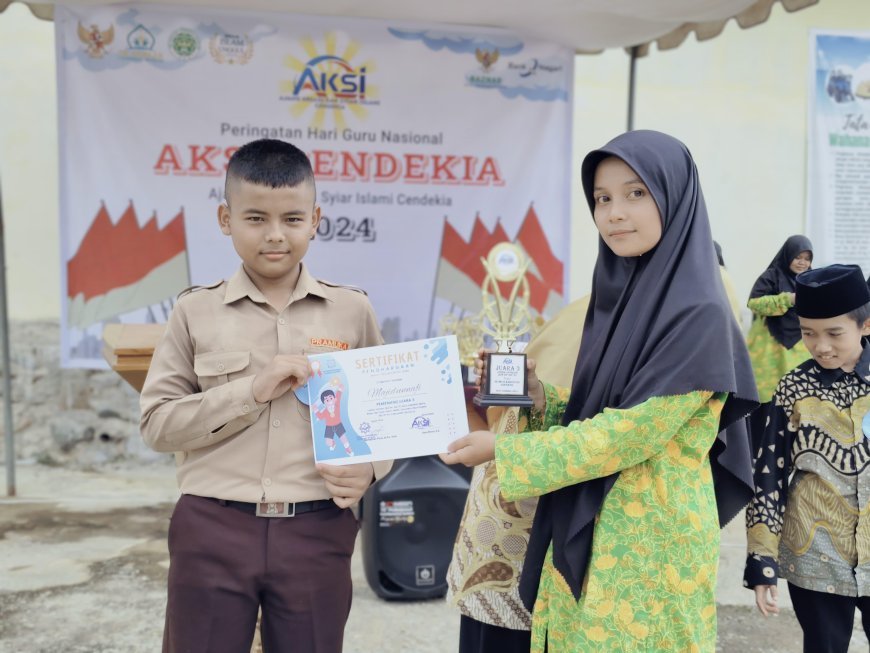 Keceriaan dan Prestasi Menghiasi AKSI CENDEKIA 2024 di Sijunjung: Para Juara di Setiap Lomba