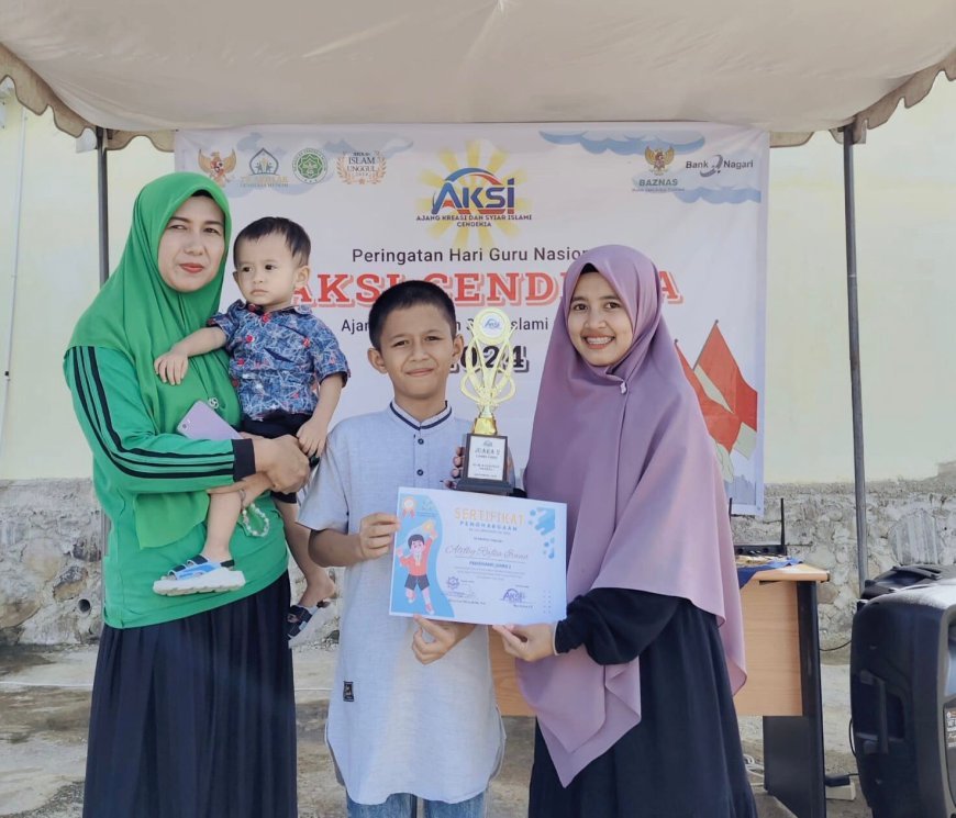 Keceriaan dan Prestasi Menghiasi AKSI CENDEKIA 2024 di Sijunjung: Para Juara di Setiap Lomba