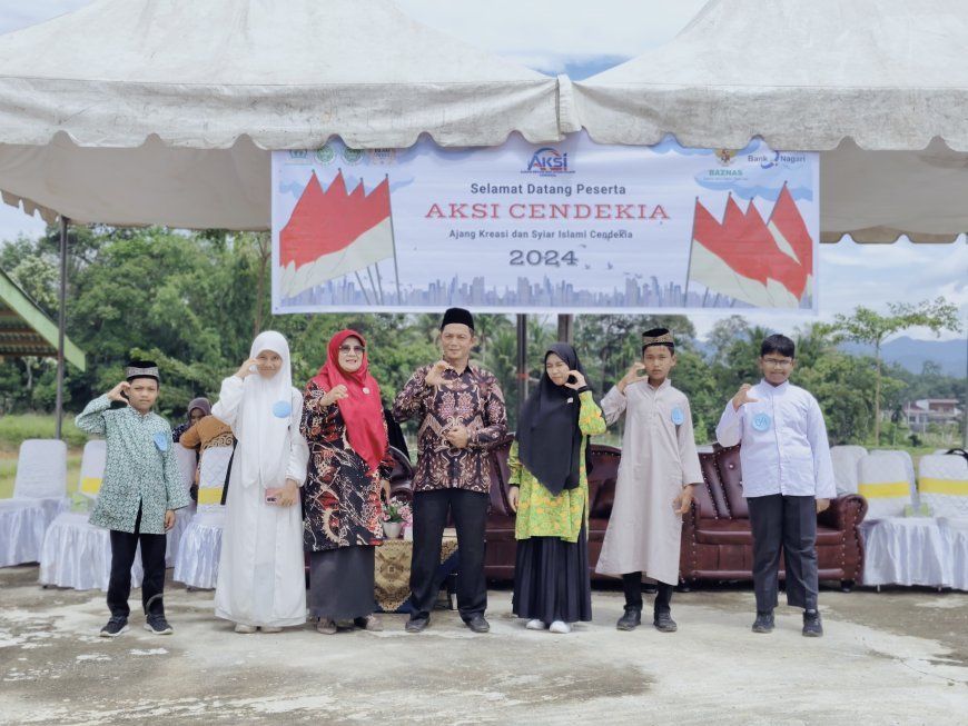 Aksi Cendekia 2024: Lomba Tingkat TK/RA dan SD/MI Se-Kabupaten Sijunjung Berlangsung Meriah