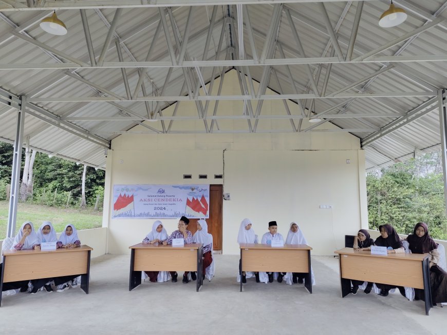 Aksi Cendekia 2024: Lomba Tingkat TK/RA dan SD/MI Se-Kabupaten Sijunjung Berlangsung Meriah