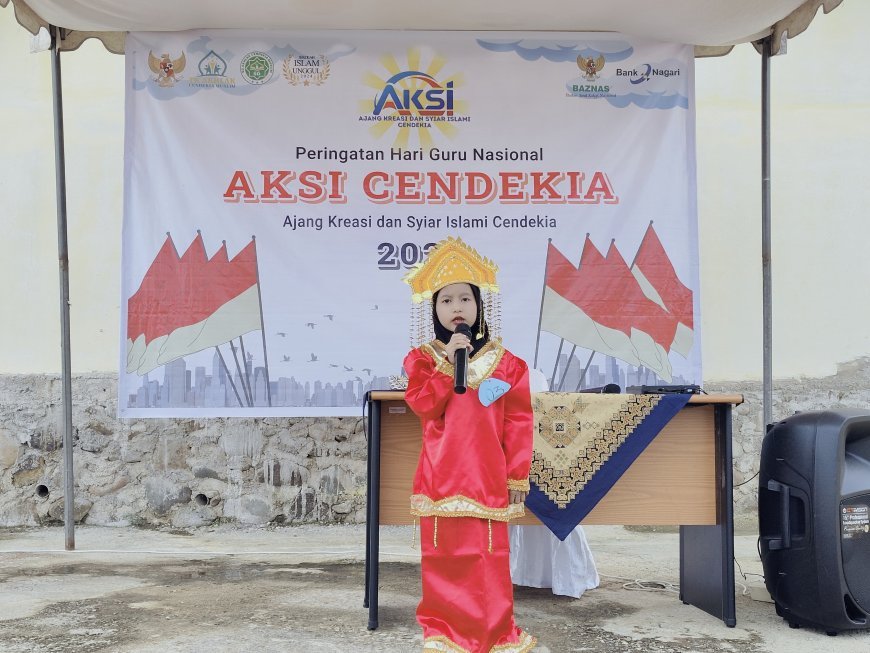 Aksi Cendekia 2024: Lomba Tingkat TK/RA dan SD/MI Se-Kabupaten Sijunjung Berlangsung Meriah
