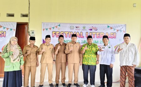 Pembukaan Secara Resmi Kegiatan Festival Literasi Cendekia Muslim 2025 di Kabupaten Sijunjung.