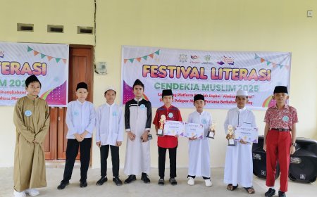 Selamat Para Juara Festival Literasi Cendekia Muslim Lomba Adzan dan Tari Kreasi Daerah Tingkat SD/MI Se-Kabupaten Sijunjung