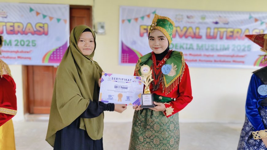 Selamat Para Juara Festival Literasi Cendekia Muslim Lomba Adzan dan Tari Kreasi Daerah Tingkat SD/MI Se-Kabupaten Sijunjung