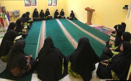 Staf Kantor Perguruan Islam Cendekia Muslim Lakukan Tadarus di Bulan Ramadhan
