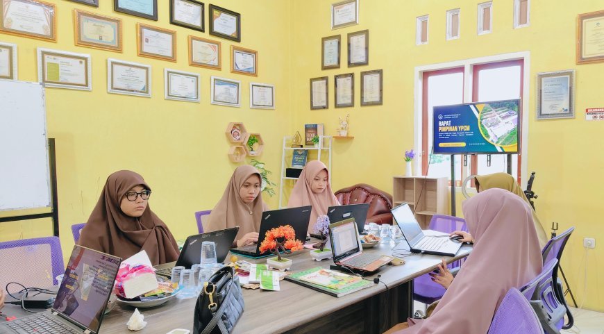 Meningkatkan Kinerja dan Kolaborasi: Rapat Bulanan Pimpinan Perguruan Islam Cendekia Muslim di Bulan Syawal