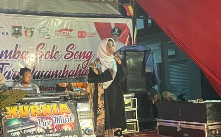 Santri SD dan SMP Akhlak Cendekia Muslim Tampil Memukau di Lomba Solo Song Memperingati HUT RI ke-80