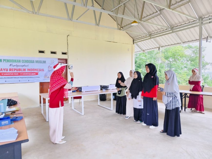 Semarak HUT RI ke-80, Perguruan Islam Cendekia Muslim Gelar Aneka Lomba