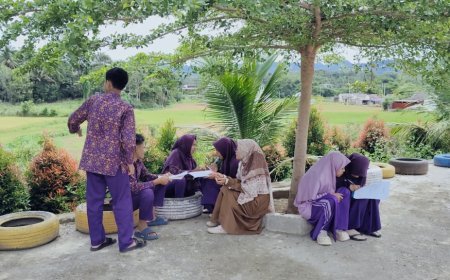 Menyelami Rahasia Alam: Praktik Lapangan Ekosistem Santri SMP Akhlak Cendekia Muslim di Lingkungan Yayasan sebagai Wujud "Tadabbur Alam"