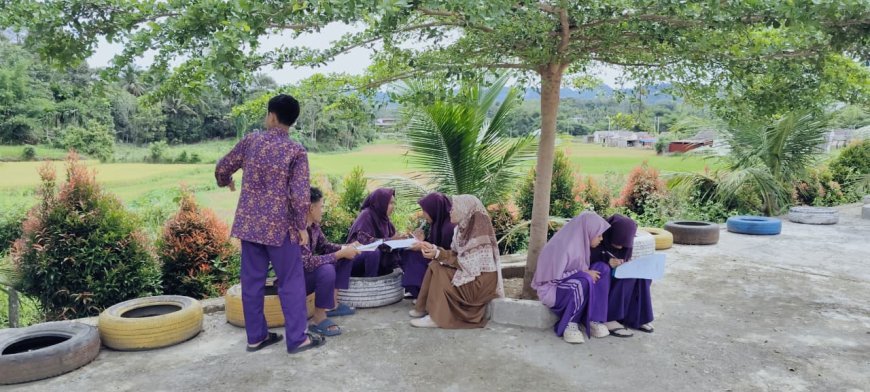 Menyelami Rahasia Alam: Praktik Lapangan Ekosistem Santri SMP Akhlak Cendekia Muslim di Lingkungan Yayasan sebagai Wujud "Tadabbur Alam"