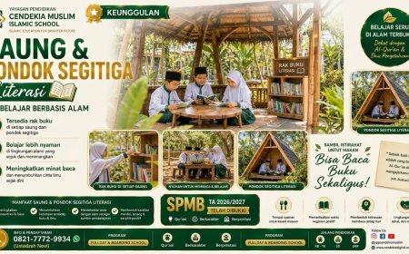 Saung & Pondok Segitiga Literasi: Ruang Belajar Alami yang Menumbuhkan Cinta Ilmu dan Al-Qur’an