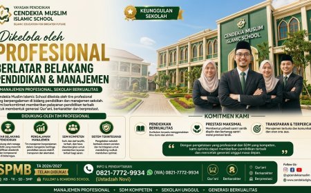 Dikelola Profesional, Mendidik dengan Hati: Komitmen Cendekia Muslim Membangun Generasi Qur’ani Berprestasi