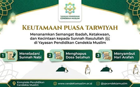Keutamaan Puasa Tarwiyah: Menanamkan Semangat Ibadah, Ketakwaan, dan Kecintaan kepada Sunnah Rasulullah ﷺ di Yayasan Pendidikan Cendekia Muslim