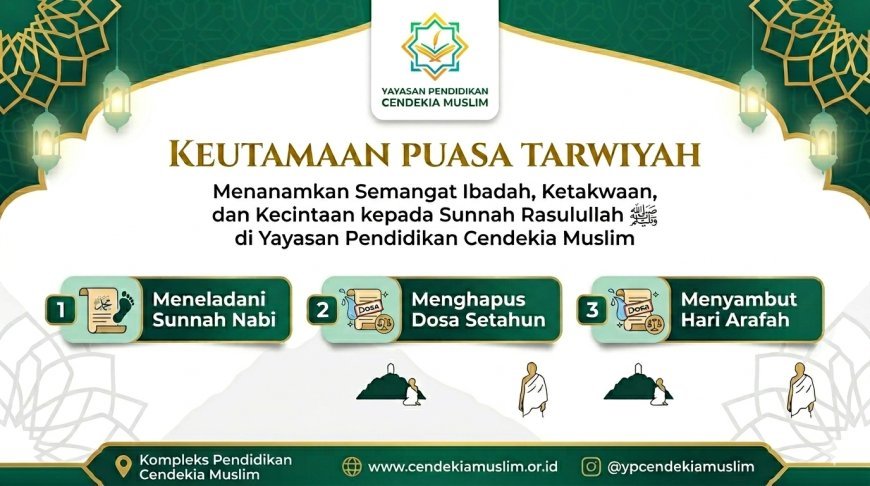 Keutamaan Puasa Tarwiyah: Menanamkan Semangat Ibadah, Ketakwaan, dan Kecintaan kepada Sunnah Rasulullah ﷺ di Yayasan Pendidikan Cendekia Muslim