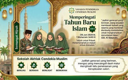Menyambut Tahun Baru Islam 1448 H: Momentum Hijrah Menuju Generasi Berilmu, Beriman, dan Berakhlak Mulia