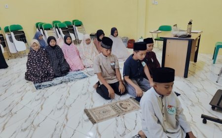 Tanamkan Kebiasaan Salat Dhuha sebagai Fondasi Karakter Santri Sejak Dini, hari Kedua MATSALIM 2026, Yayasan Pendidikan Cendekia Muslim