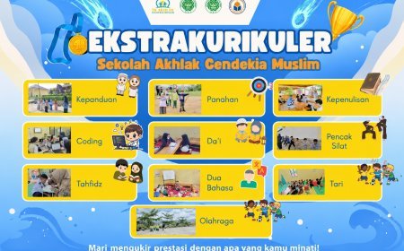 Kembangkan Minat, Bakat, dan Karakter Santri, Ekstrakurikuler Sekolah Akhlak Cendekia Muslim Berlangsung Penuh Semangat
