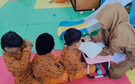 Menguatkan Budaya Al-Qur'an, Santri Sekolah Akhlak Cendekia Muslim Rutin Mengikuti Pembelajaran Yanbu'a dan Setoran Hafalan Usai Istirahat Pertama