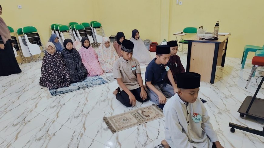 Tanamkan Kebiasaan Salat Dhuha sebagai Fondasi Karakter Santri Sejak Dini, hari Kedua MATSALIM 2026, Yayasan Pendidikan Cendekia Muslim