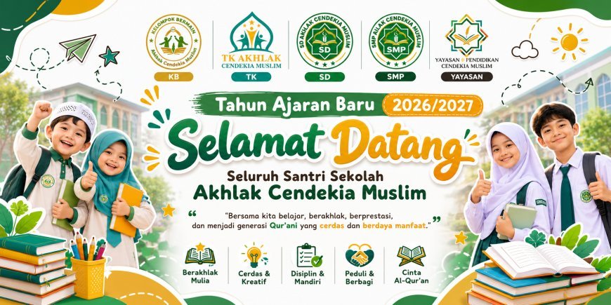 MenTgawali Langkah Dengan Semangat Baru: Hari Pertama Tahun Ajaran 2026/2027 di Sekolah Akhlak Cendekia Muslim Penuh Antusias dan Inspirasi